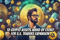 12 Crypto Assets Added by eToro for U.S. Traders Expansion