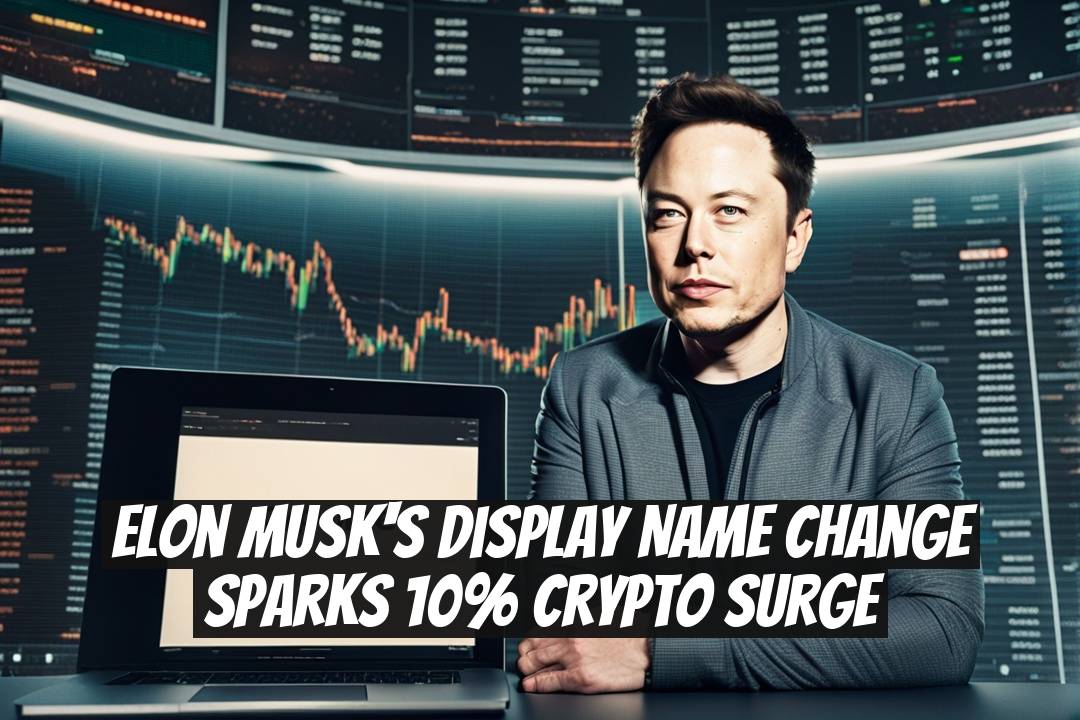 Elon Musk's Display Name Change Sparks 10% Crypto Surge