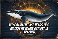 Bitcoin Wallet Use Nears 800 Million As Whale Activity Is Tracked