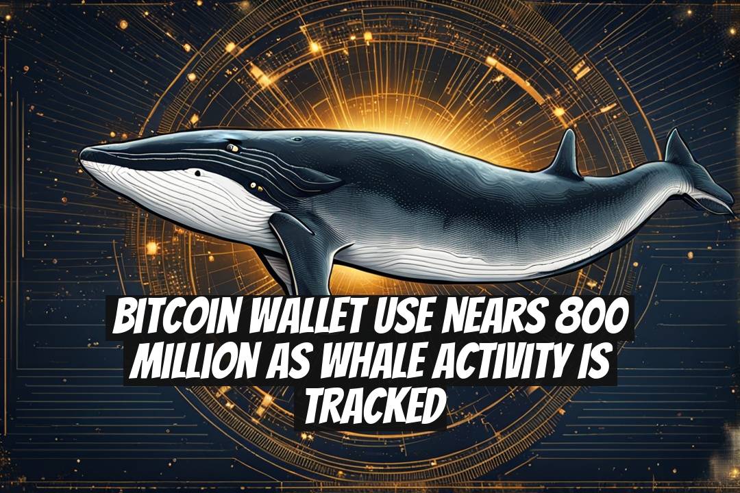 Bitcoin Wallet Use Nears 800 Million As Whale Activity Is Tracked