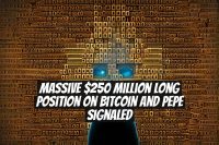 Massive $250 Million Long Position on Bitcoin and PEPE Signaled