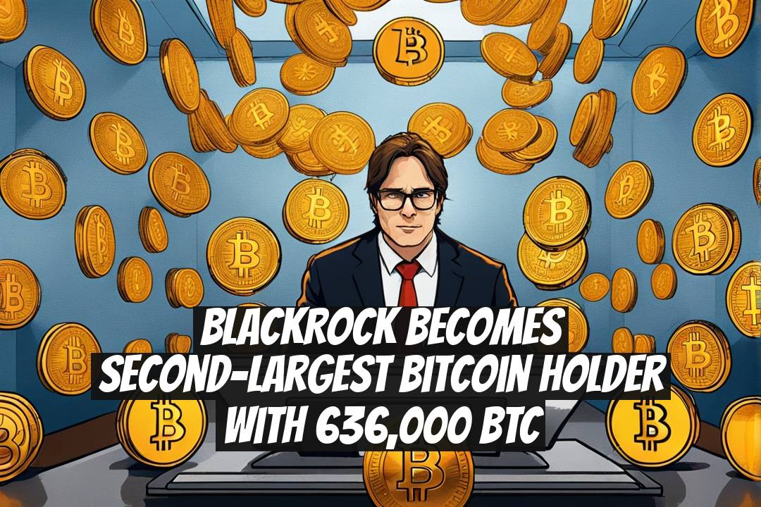 BlackRock Becomes Second-Largest Bitcoin Holder with 636,000 BTC
