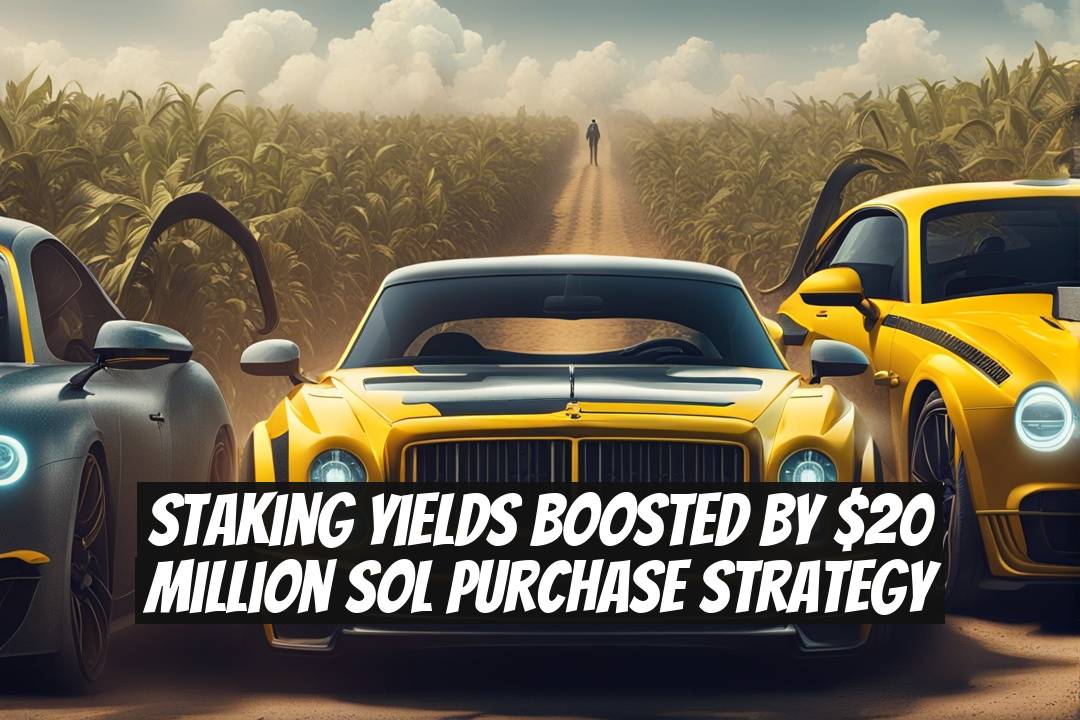 Staking Yields Boosted by $20 Million SOL Purchase Strategy