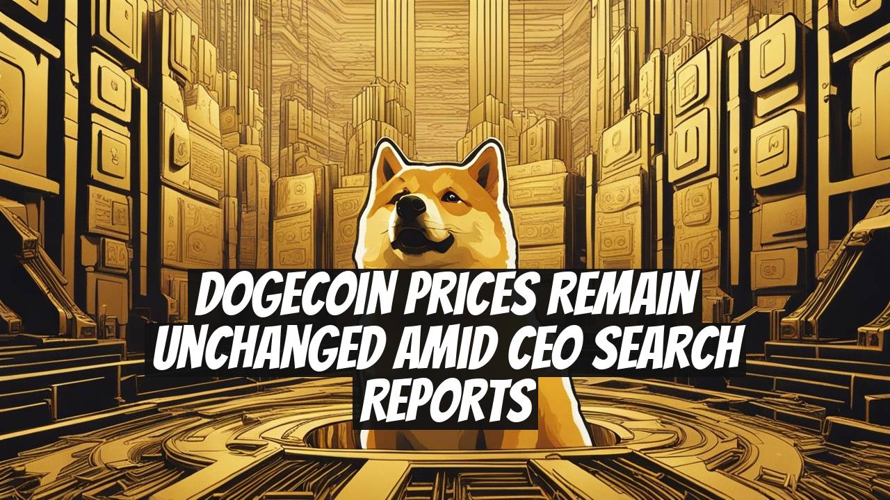 Dogecoin Prices Remain Unchanged Amid CEO Search Reports