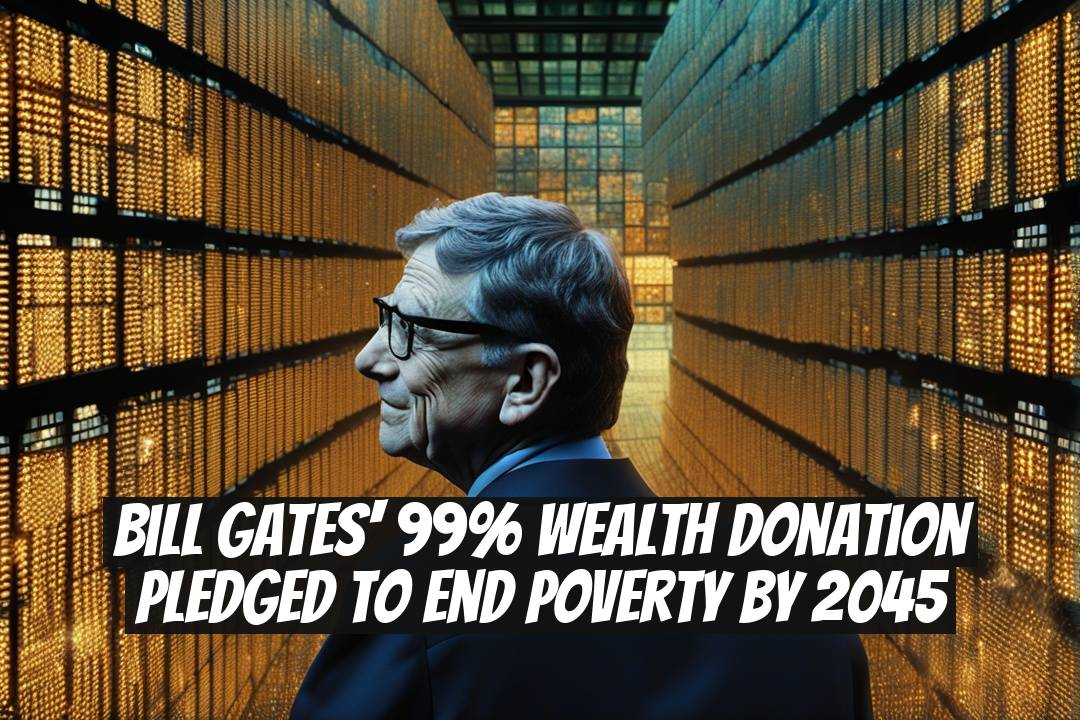 Bill Gates' 99% Wealth Donation Pledged to End Poverty by 2045