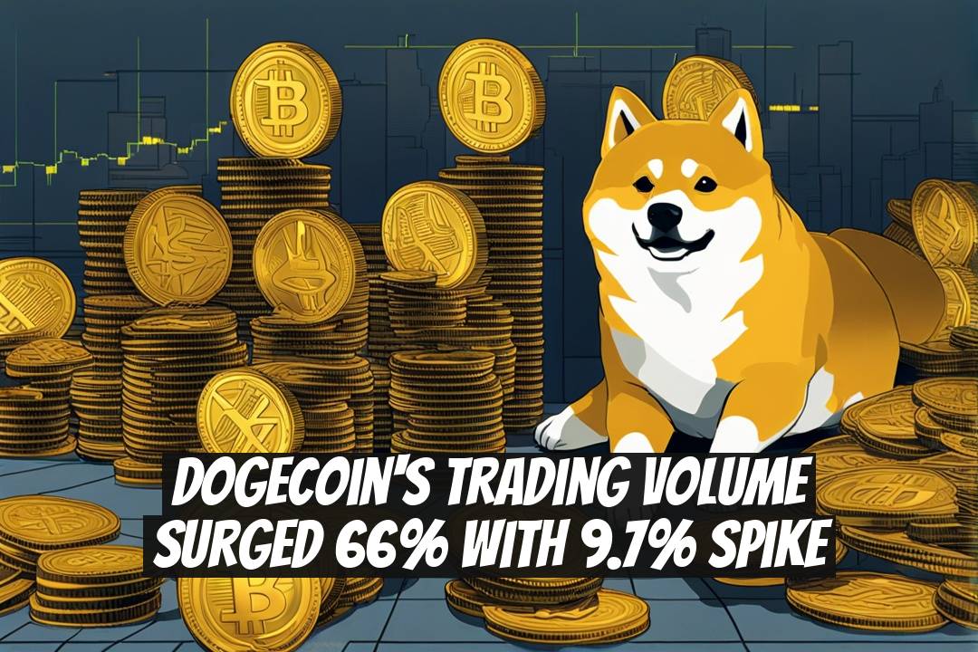 Dogecoin's Trading Volume Surged 66% with 9.7% Spike