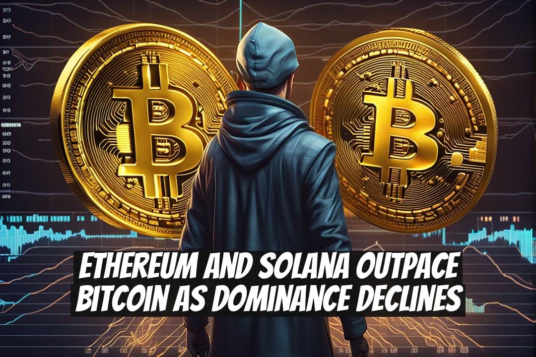 Ethereum and Solana Outpace Bitcoin as Dominance Declines