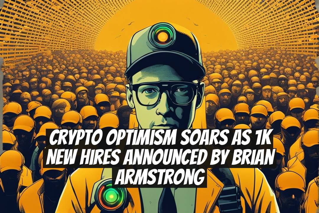 Crypto Optimism Soars As 1K New Hires Announced By Brian Armstrong