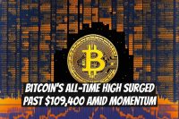 Bitcoin's All-Time High Surged Past $109,400 Amid Momentum