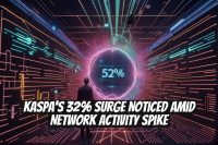 Kaspa's 32% Surge Noticed Amid Network Activity Spike