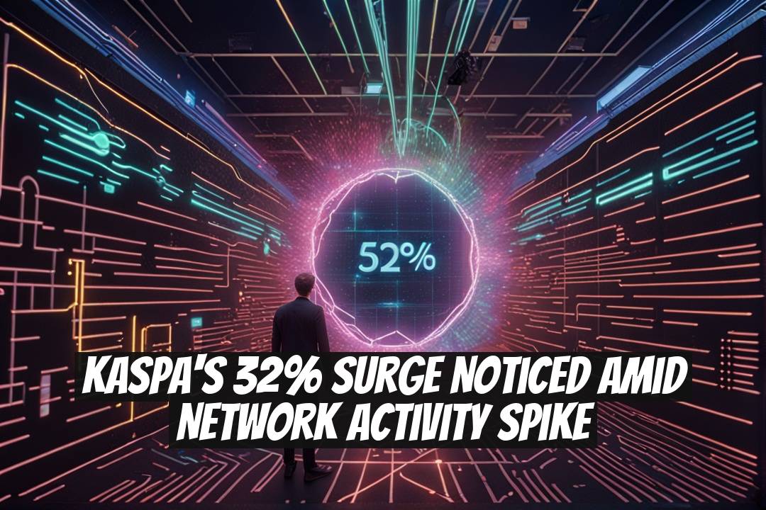 Kaspa's 32% Surge Noticed Amid Network Activity Spike