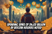 Spending Spike of $4.02 Billion by Bitcoin Holders Noted