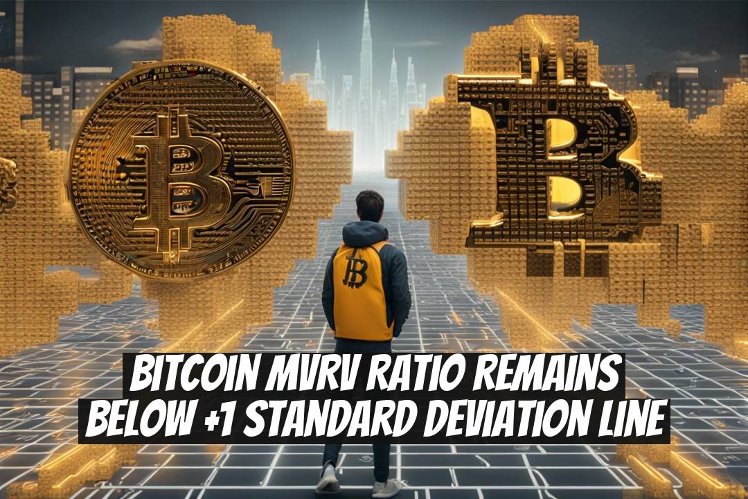 Bitcoin MVRV Ratio Remains Below +1 Standard Deviation Line