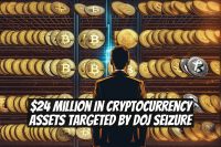 $24 Million in Cryptocurrency Assets Targeted by DOJ Seizure