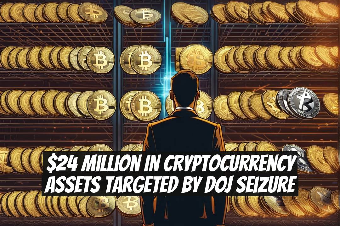 $24 Million in Cryptocurrency Assets Targeted by DOJ Seizure