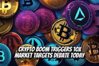 Crypto Boom Triggers 10X Market Targets Debate Today
