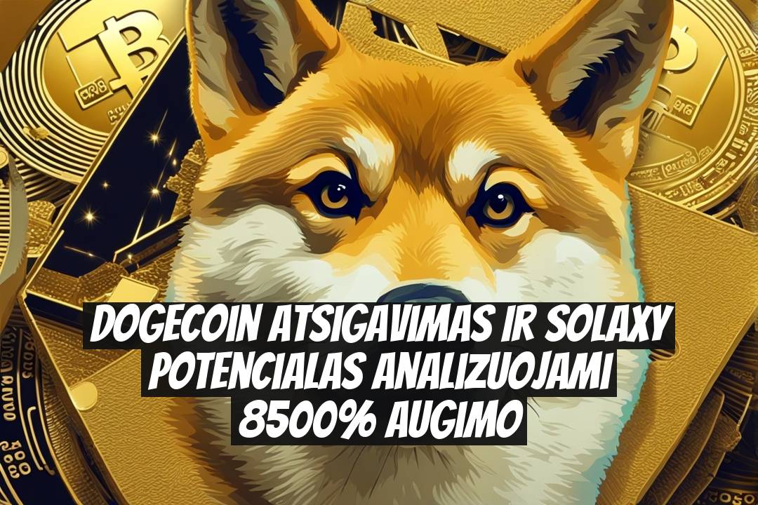 Dogecoin atsigavimas ir Solaxy potencialas analizuojami 8500% augimo