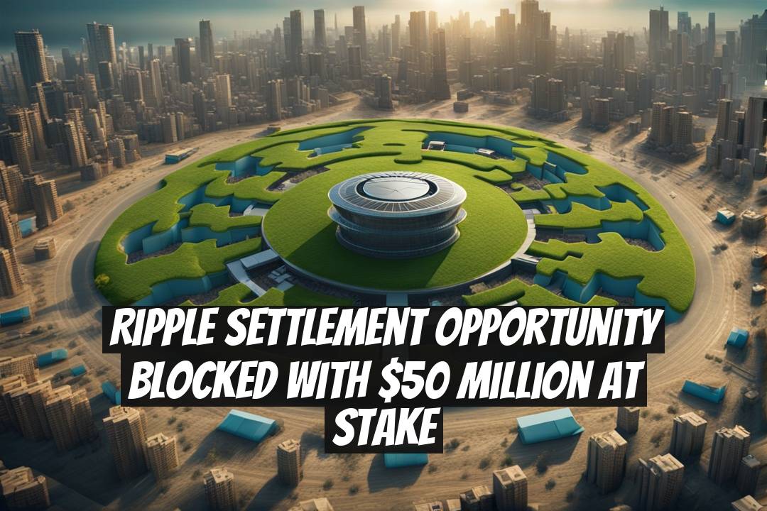 Ripple Settlement Opportunity Blocked with $50 Million at Stake