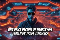 BNB Price Decline of Nearly 4% Driven by Trade Tensions