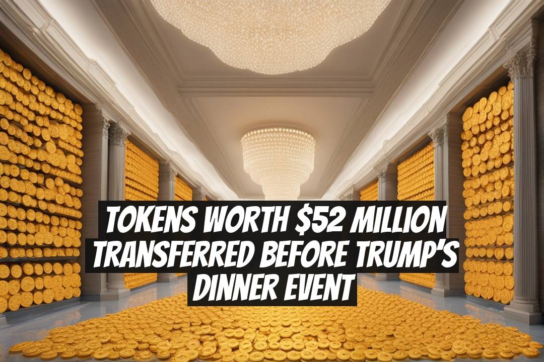 Tokens Worth $52 Million Transferred Before Trump’s Dinner Event