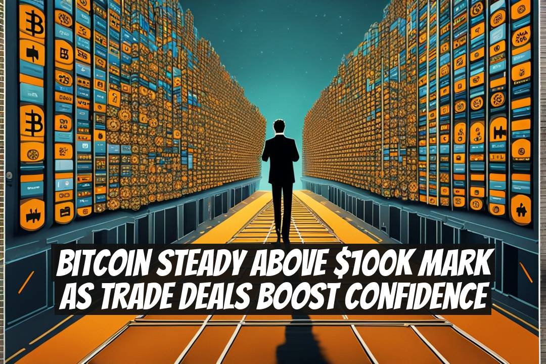 Bitcoin Steady Above $100K Mark as Trade Deals Boost Confidence