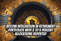 Bitcoin Integration in Retirement Portfolios with 3 to 5 Percent Allocations Reported