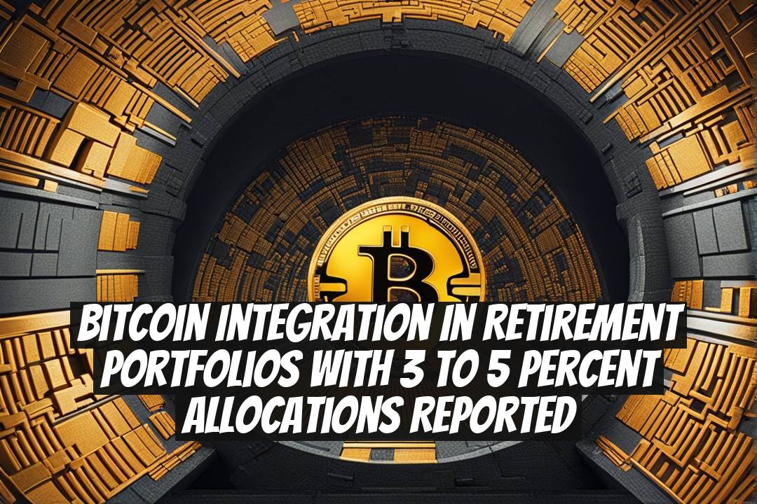 Bitcoin Integration in Retirement Portfolios with 3 to 5 Percent Allocations Reported