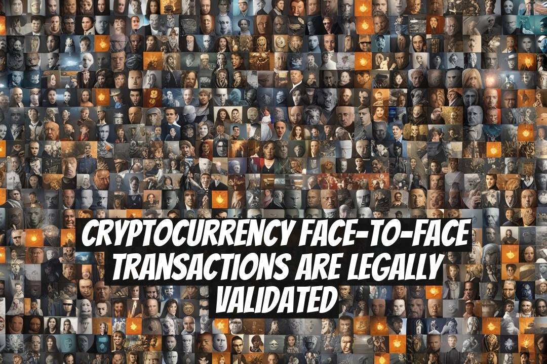 Cryptocurrency Face-to-Face Transactions are Legally Validated