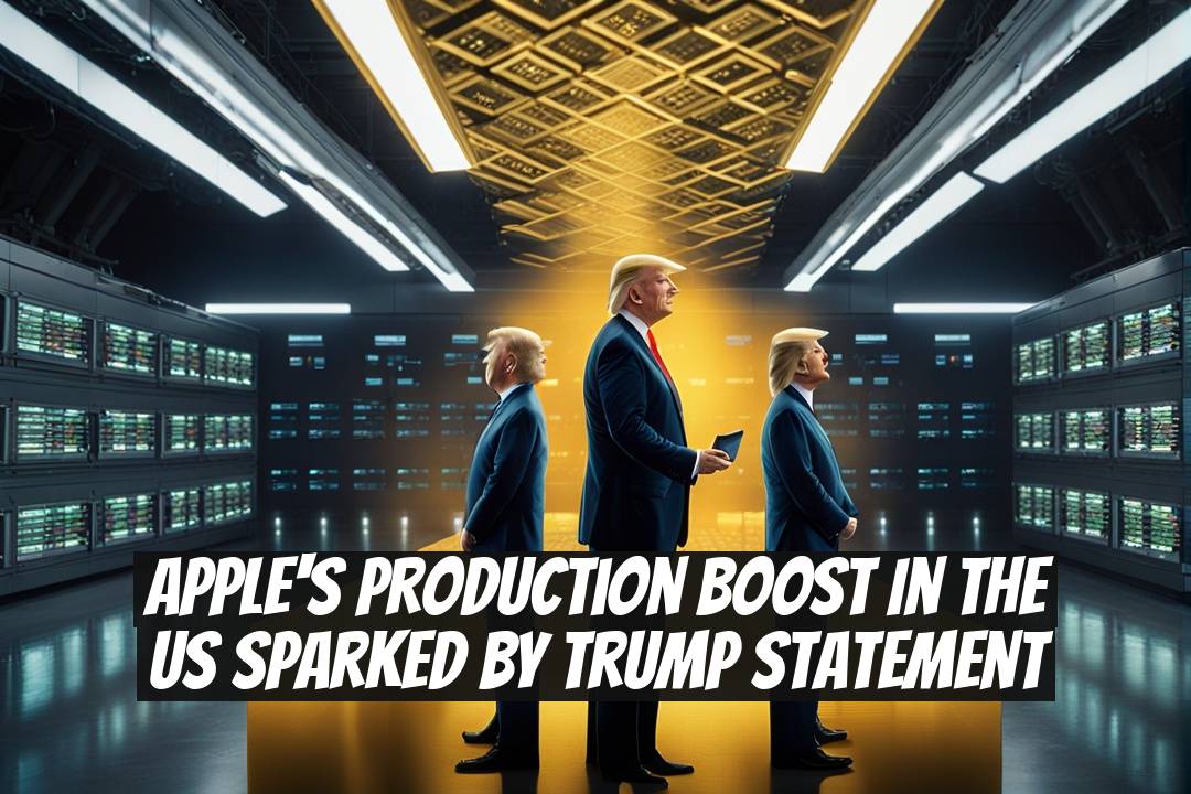 Apple's Production Boost in the US Sparked by Trump Statement