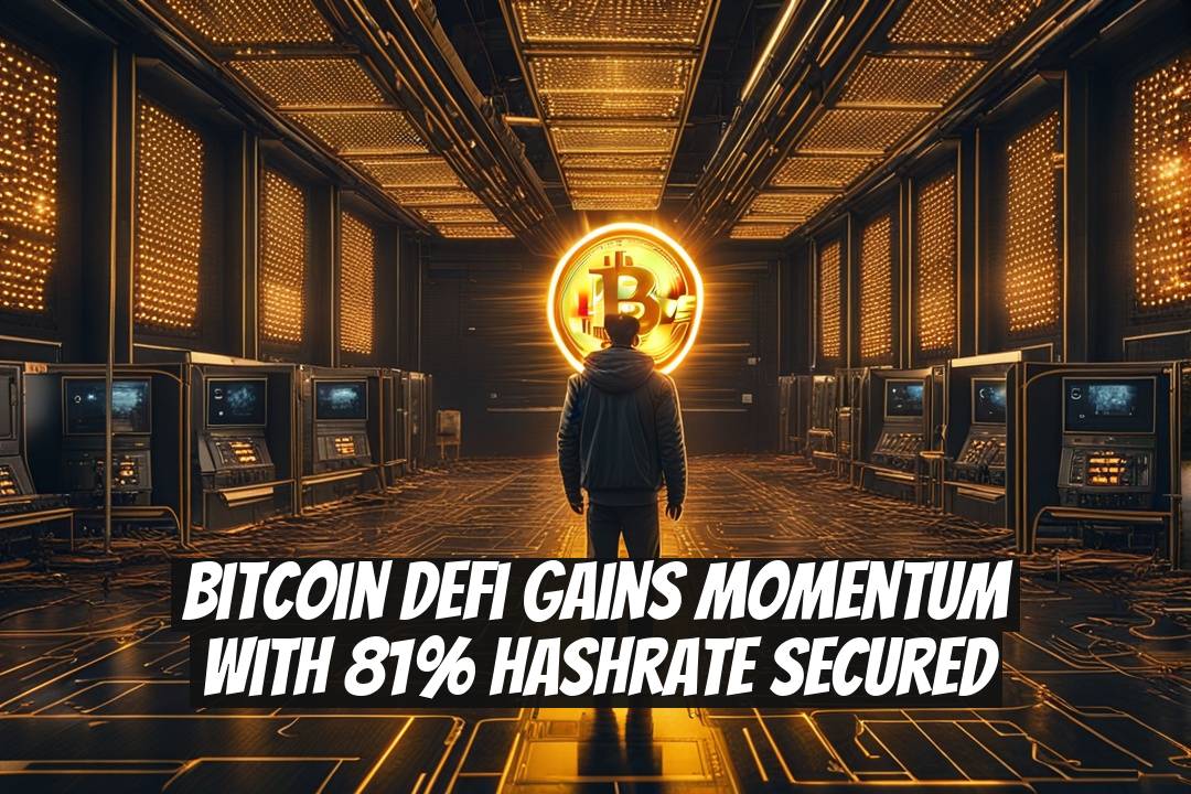 Bitcoin DeFi Gains Momentum with 81% Hashrate Secured
