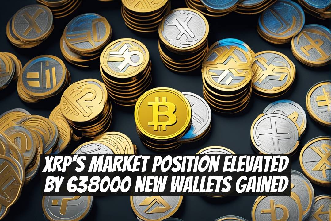 XRP's Market Position Elevated by 638000 New Wallets Gained