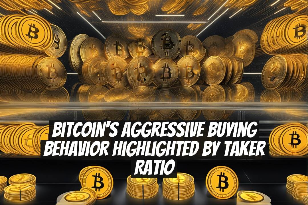 Bitcoin's Aggressive Buying Behavior Highlighted by Taker Ratio