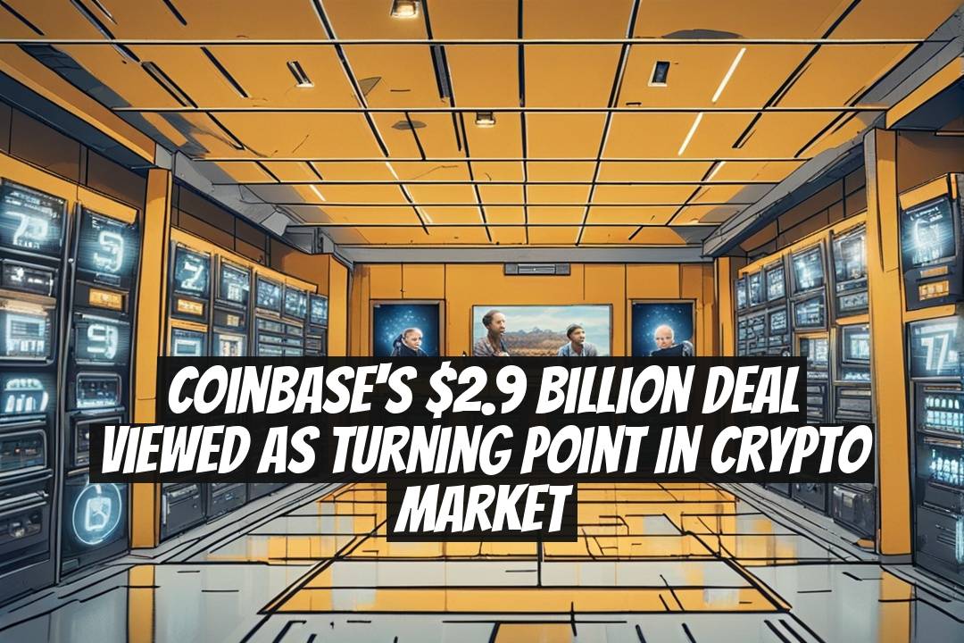 Coinbase's $2.9 Billion Deal Viewed as Turning Point in Crypto Market