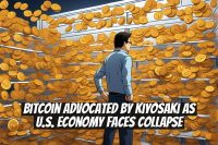 Bitcoin Advocated by Kiyosaki as U.S. Economy Faces Collapse