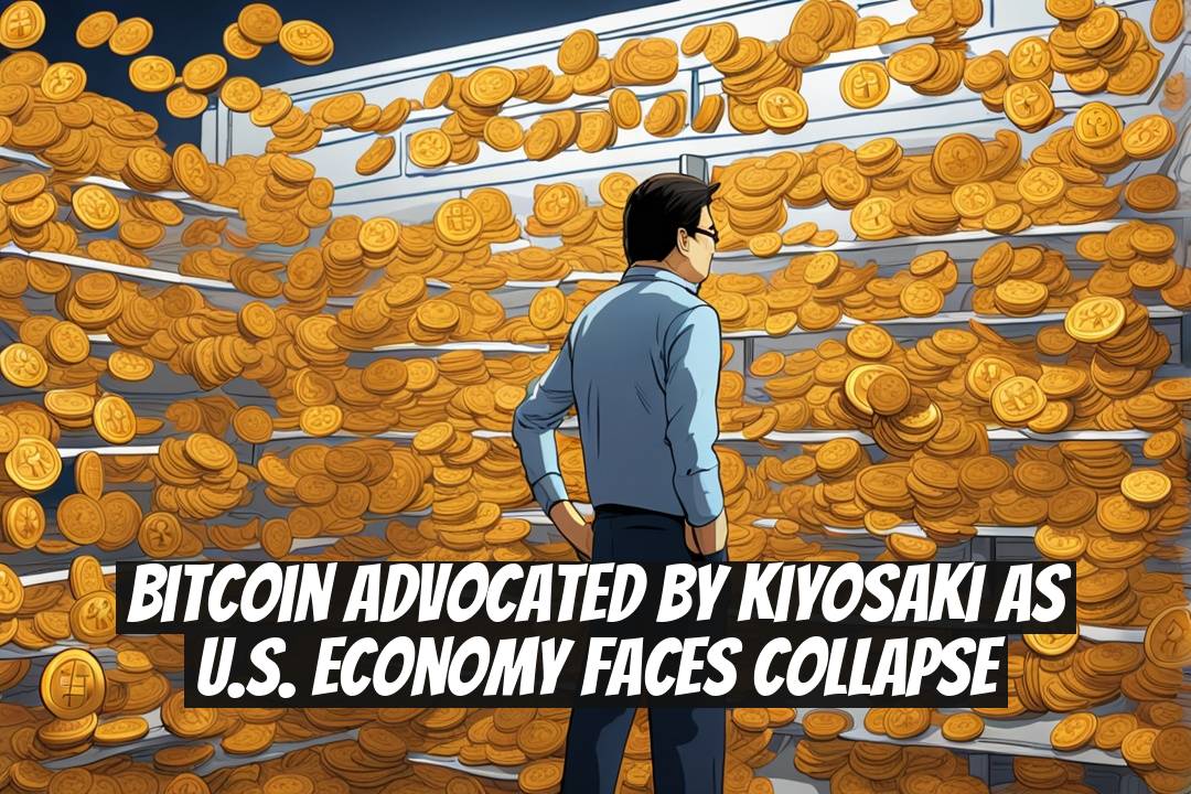 Bitcoin Advocated by Kiyosaki as U.S. Economy Faces Collapse