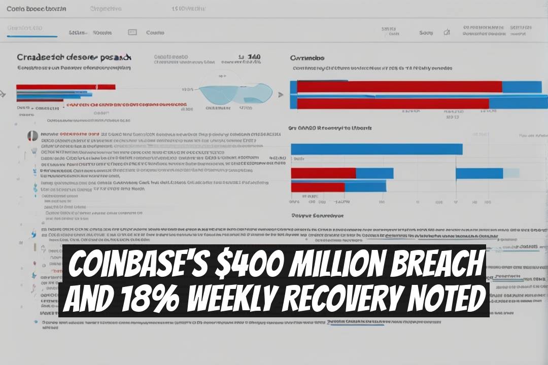 Coinbase's $400 Million Breach and 18% Weekly Recovery Noted