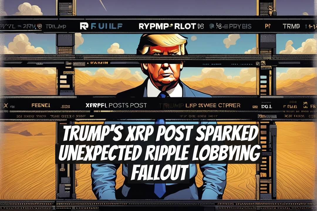 Trump's XRP Post Sparked Unexpected Ripple Lobbying Fallout