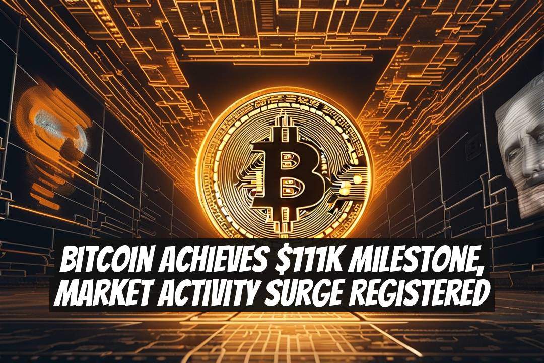 Bitcoin Achieves $111k Milestone, Market Activity Surge Registered
