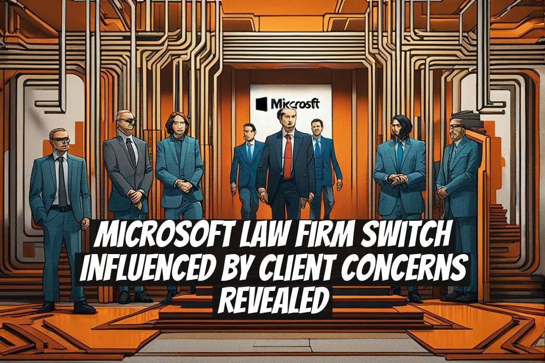 Microsoft Law Firm Switch Influenced by Client Concerns Revealed