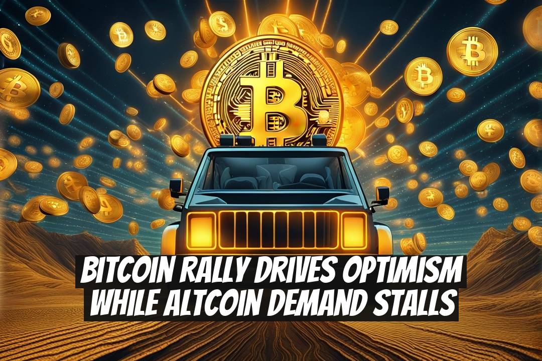 Bitcoin Rally Drives Optimism While Altcoin Demand Stalls