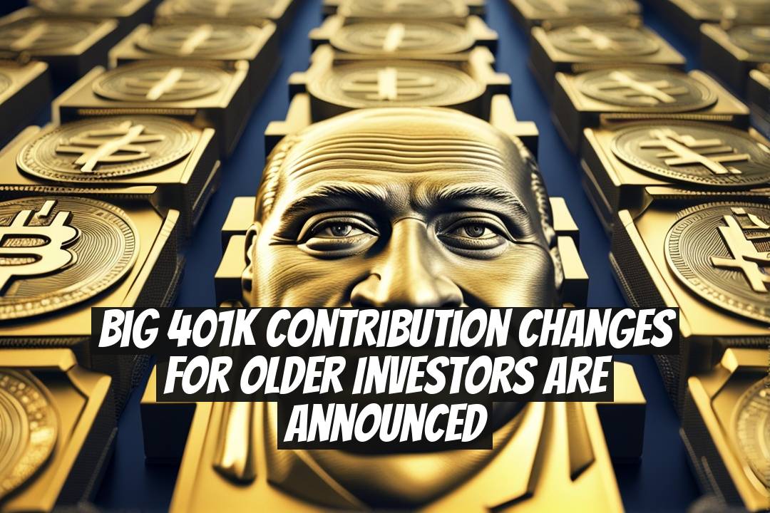 Big 401k Contribution Changes for Older Investors Are Announced