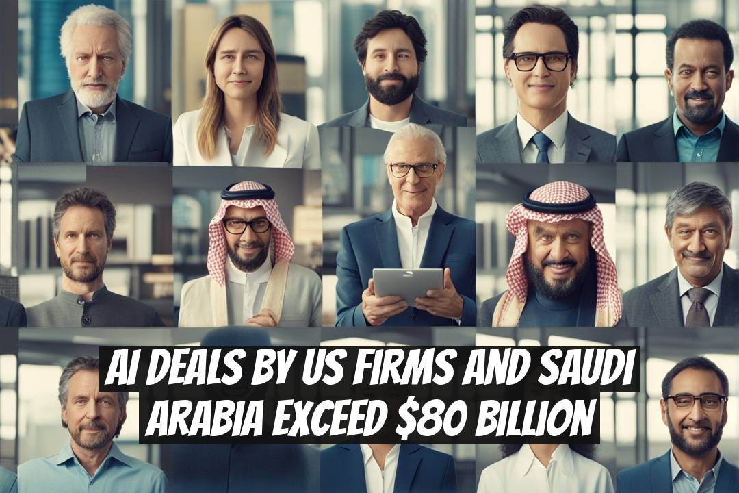 AI Deals by US Firms and Saudi Arabia Exceed $80 Billion