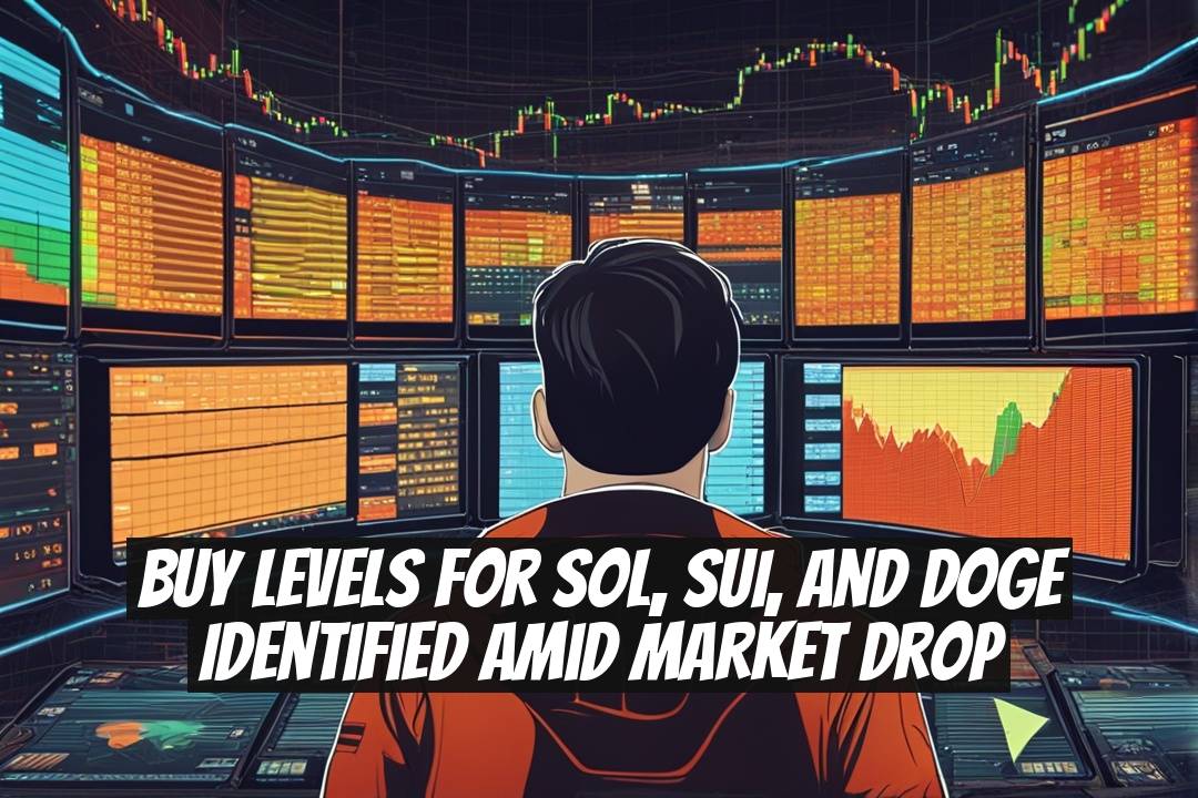 Buy Levels for SOL, SUI, and DOGE Identified Amid Market Drop