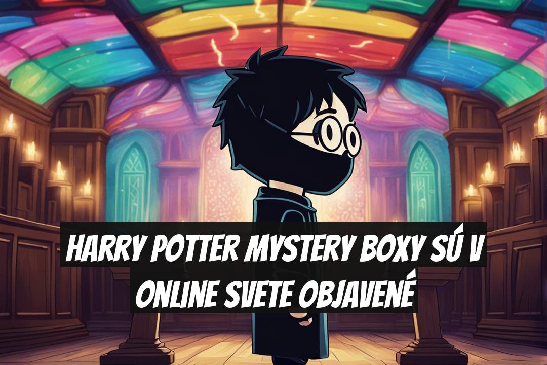 Harry Potter mystery boxy sú v online svete objavené