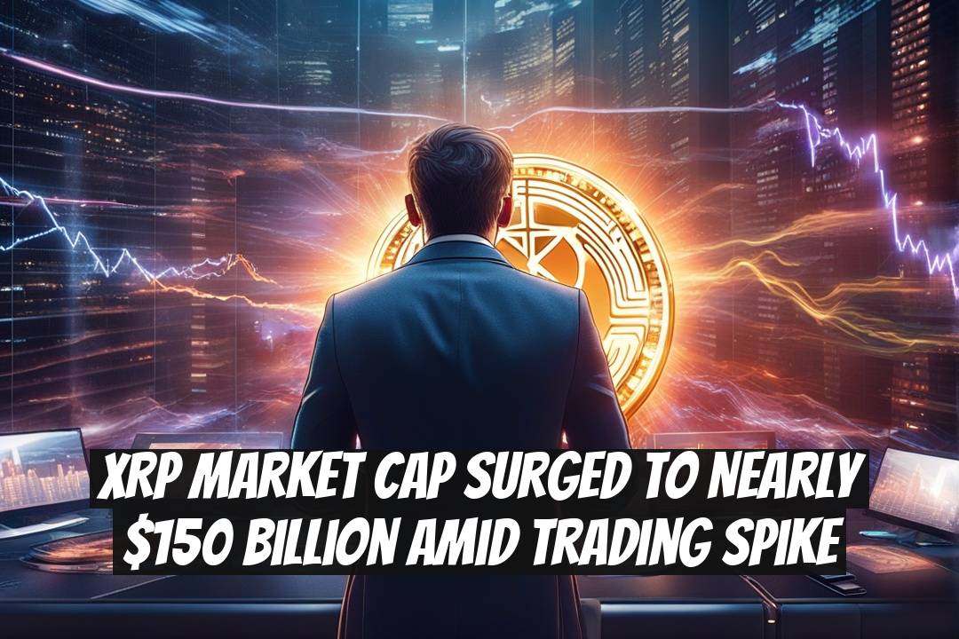 XRP Market Cap Surged to Nearly $150 Billion Amid Trading Spike
