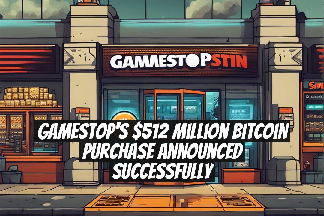 GameStop's $512 Million Bitcoin Purchase Announced Successfully