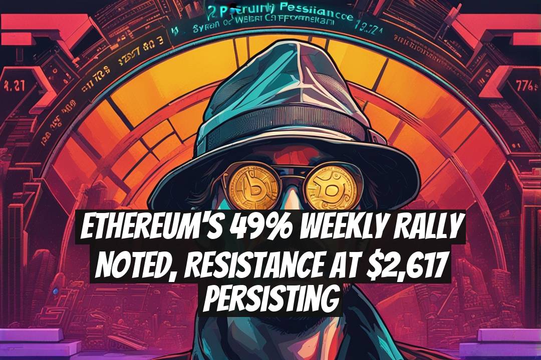 Ethereum's 49% Weekly Rally Noted, Resistance at $2,617 Persisting