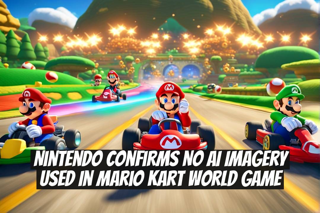 Nintendo Confirms No AI Imagery Used in Mario Kart World Game