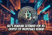 SEC's Deadline Extended for 70+ Crypto ETF Proposals Review