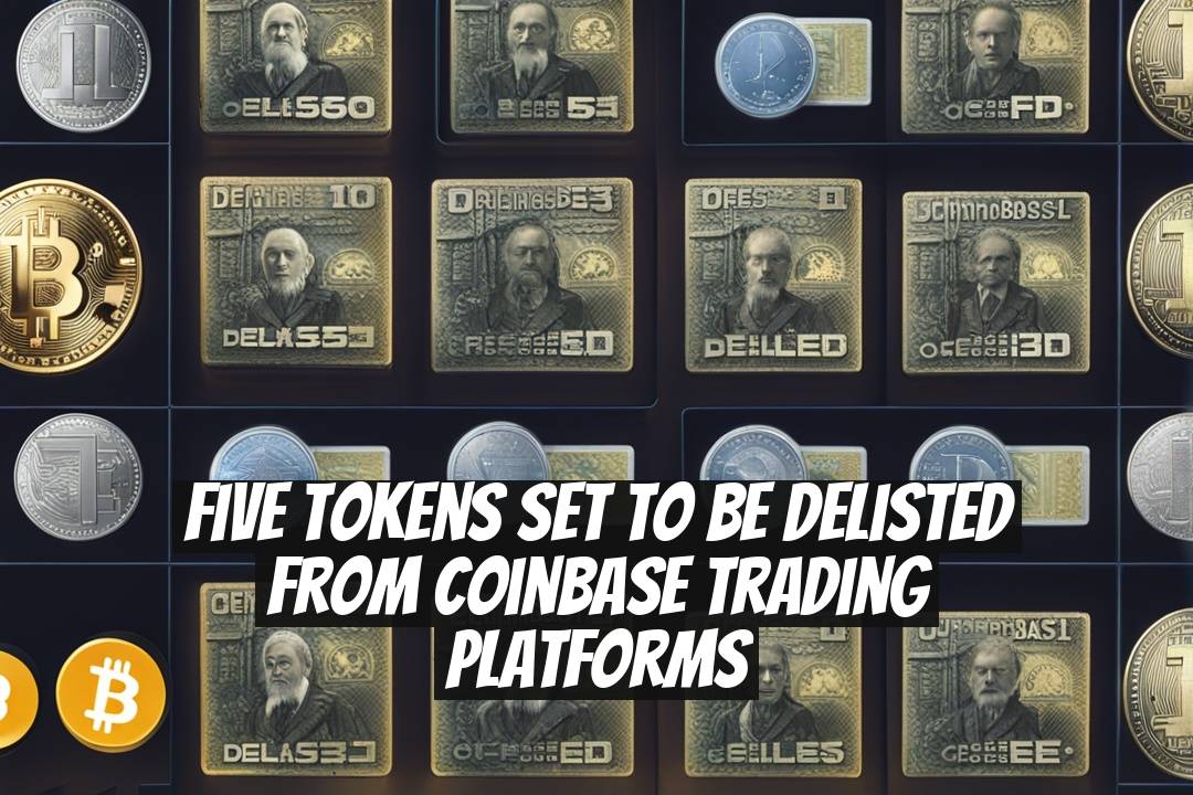 Five Tokens Set to Be Delisted from Coinbase Trading Platforms